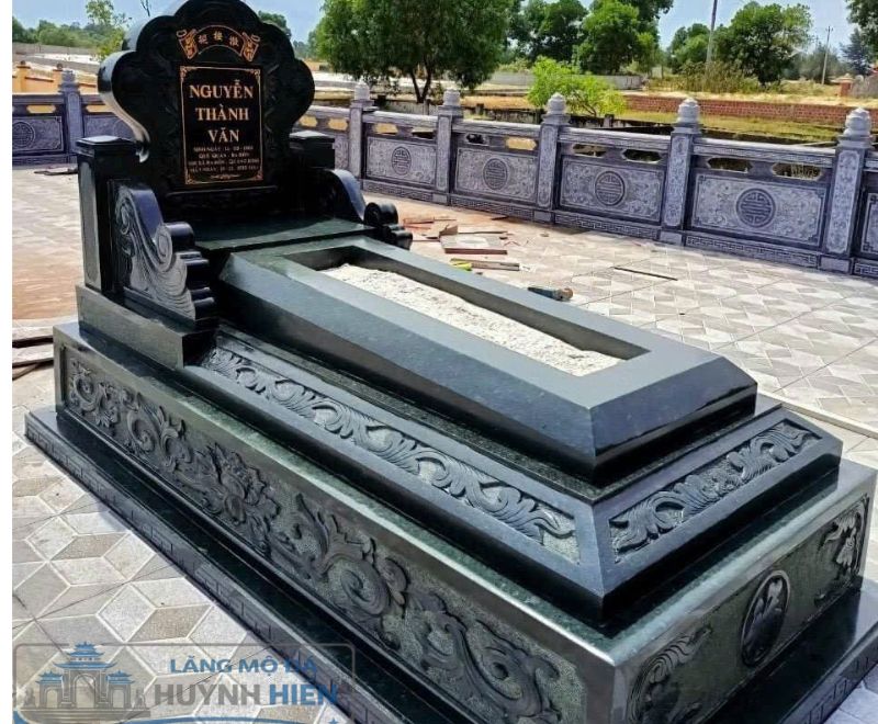 Bố trí mộ phần trong khu lăng mộ đá chuẩn phong thủy, hài hòa âm dương