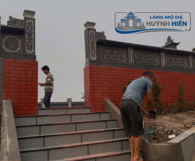 Thi công lăng mộ đá tại Hưng Yên tháng 4 bởi Huỳnh Hiển