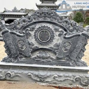 cuốn thư đá nguyên khối chạm khắc cao cấp