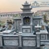Khu lăng mộ đá gia đình trang nghiêm