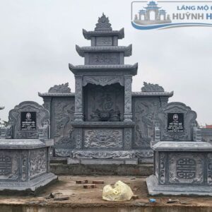 Long đình đá chạm khắc đơn giản đẹp